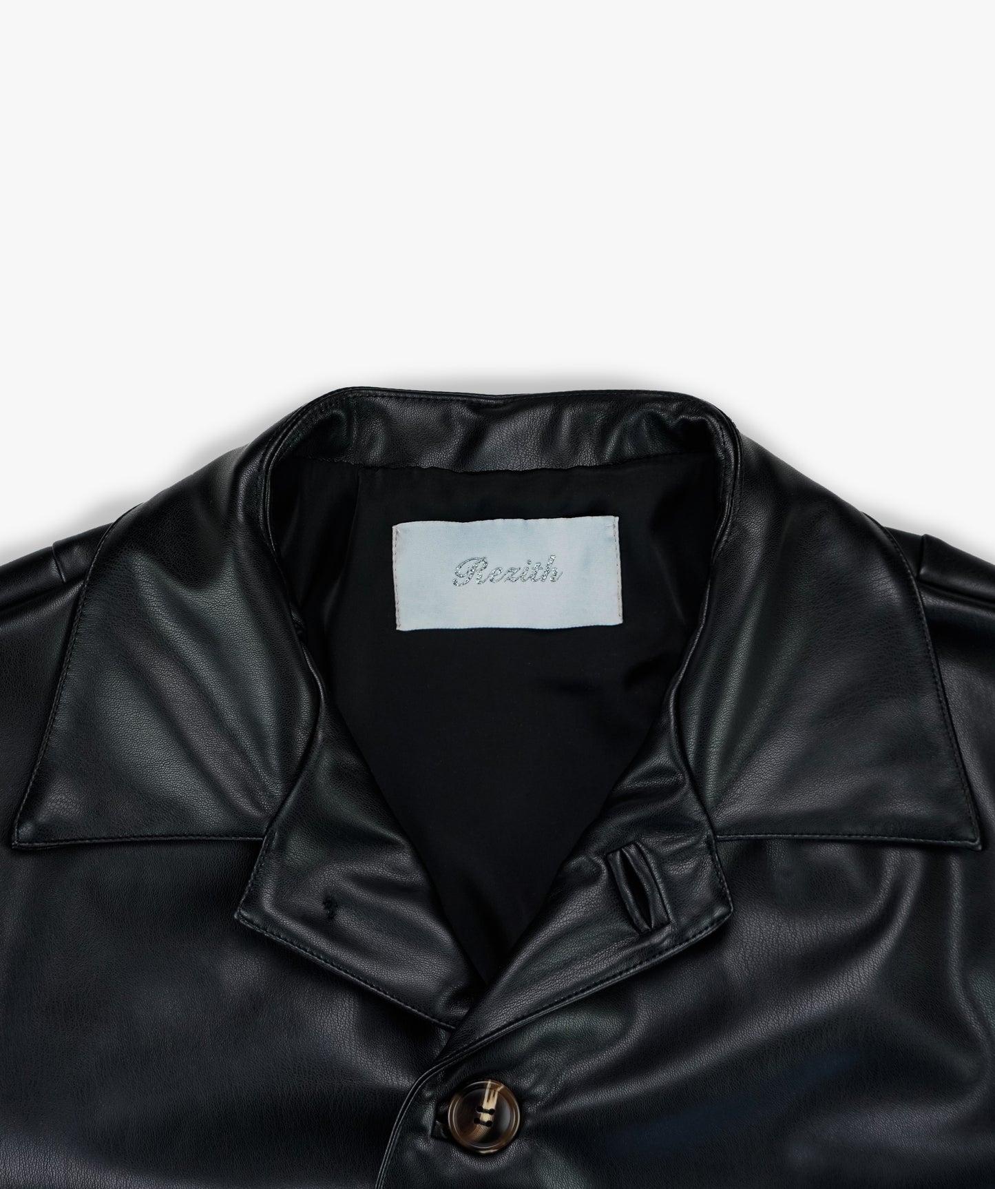 Asymmetrical Leather Jacket