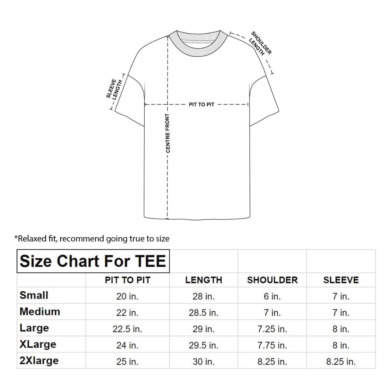 All Over Heart Print Tee