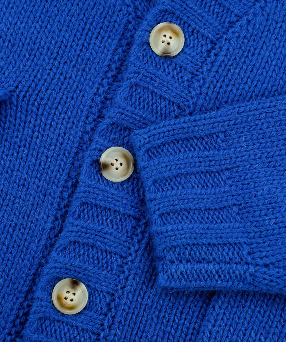 Mac Ilusion Blue Knitted Cardigan main image 1